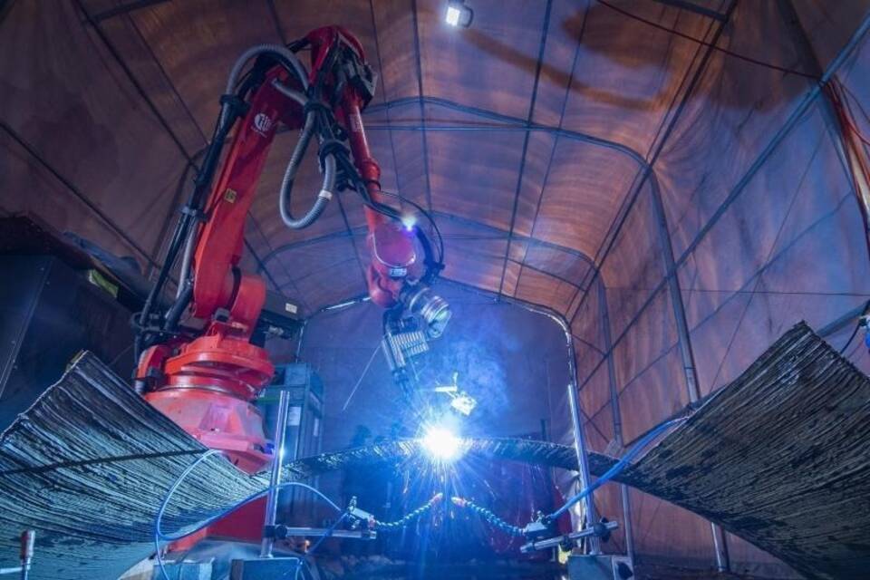 Forscher drucken erstmals 3D-Brücke aus Stahl