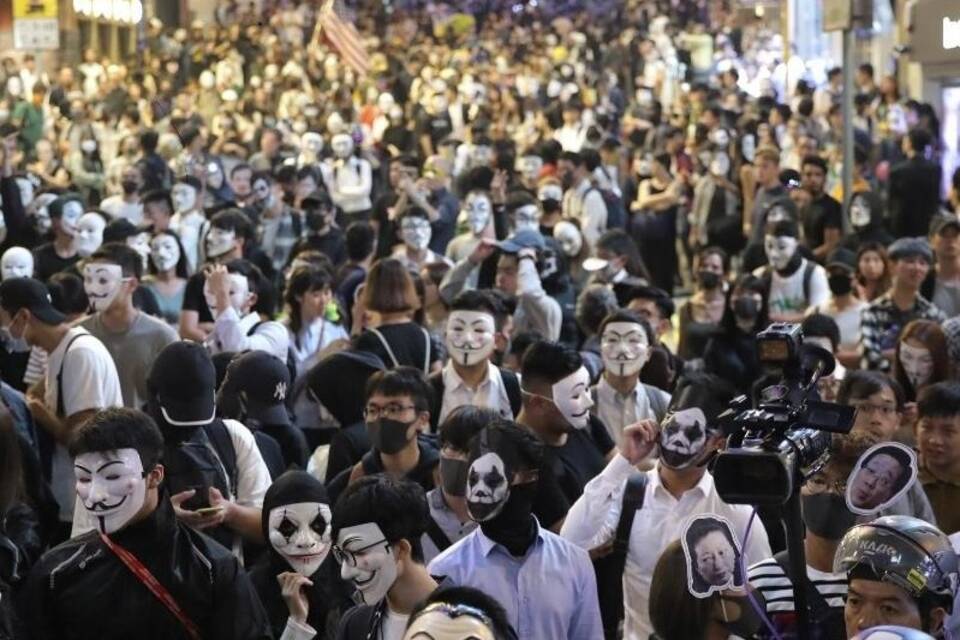 Proteste in Hongkong