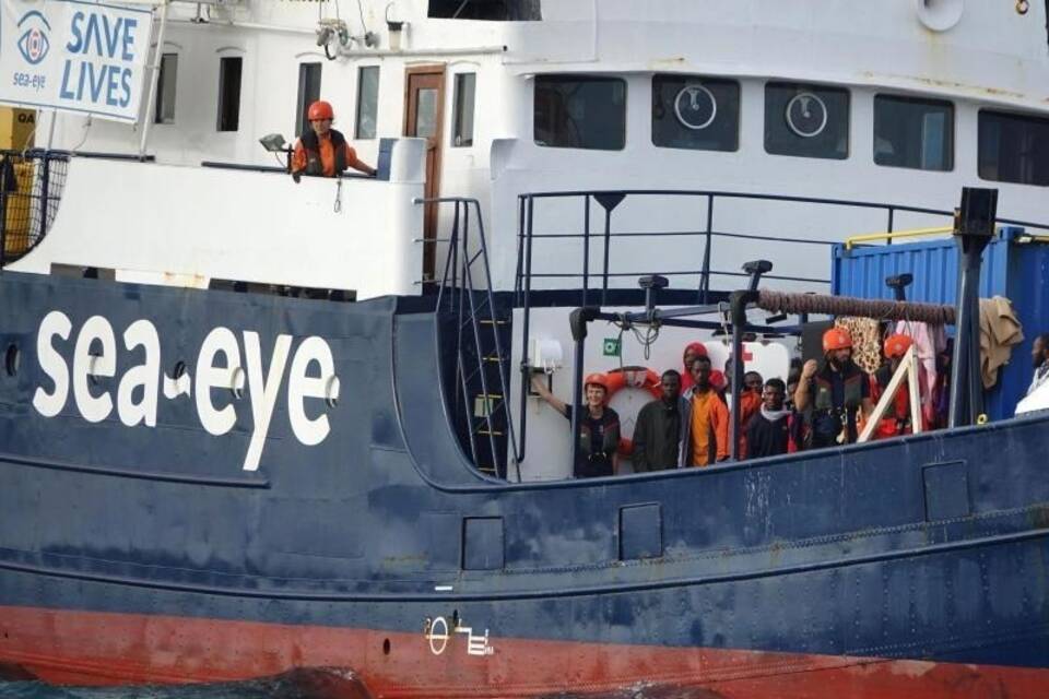 «Alan Kurdi» in Hafen eingelaufen