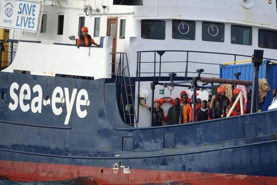 «Alan Kurdi» in Hafen eingelaufen «Alan Kurdi» in Hafen eingelaufen