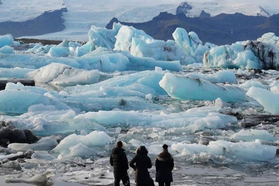 Gletscher in Island