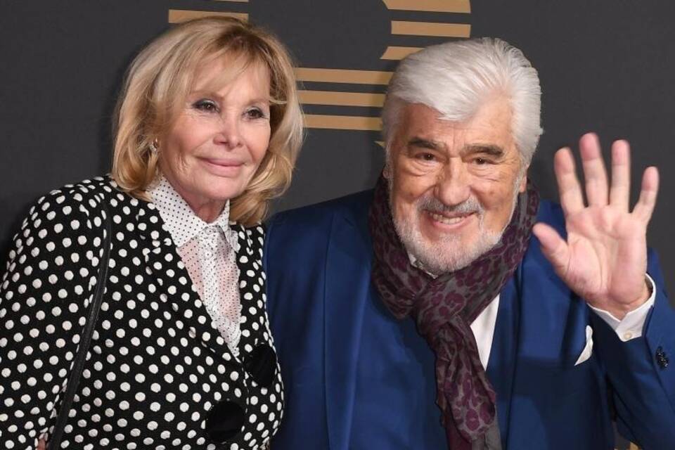 Mario Adorf und Frau