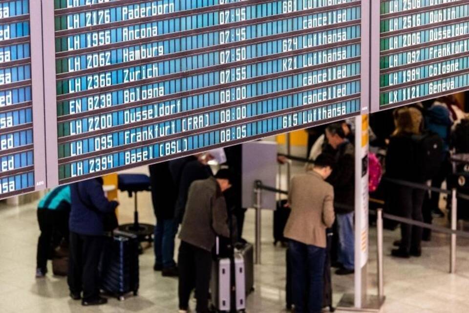 Flugbegleiter-Streik bei Lufthansa