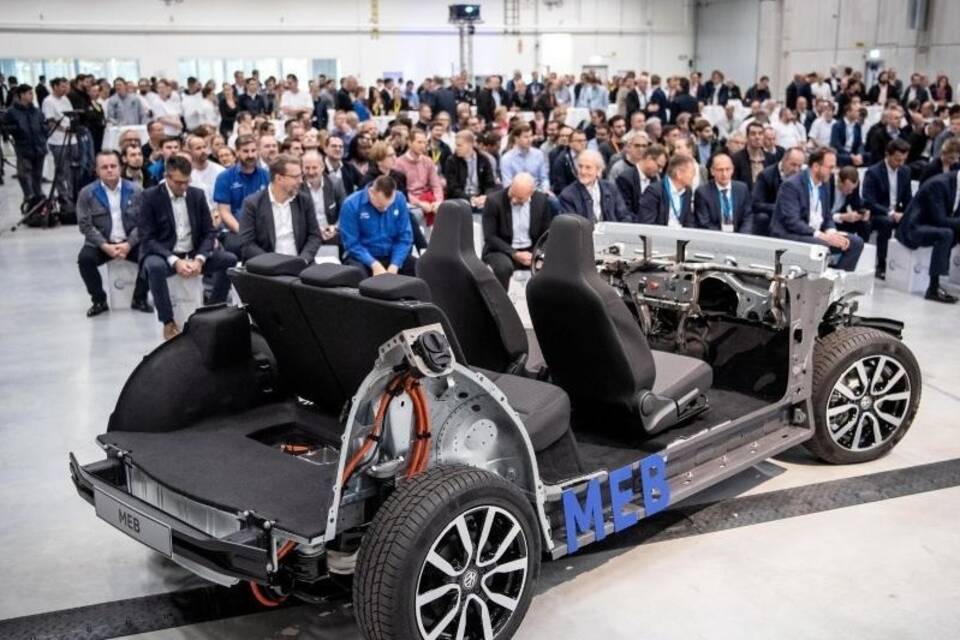 VW - Eröffnung der Produktionsanlage für Batteriesysteme
