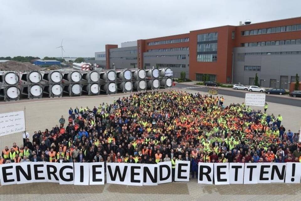 Enercon-Beschäftigte