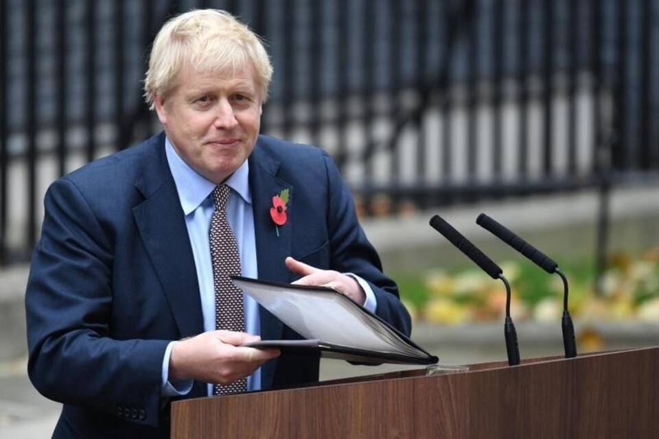 Boris Johnson favorisiert Boris Johnson favorisiert