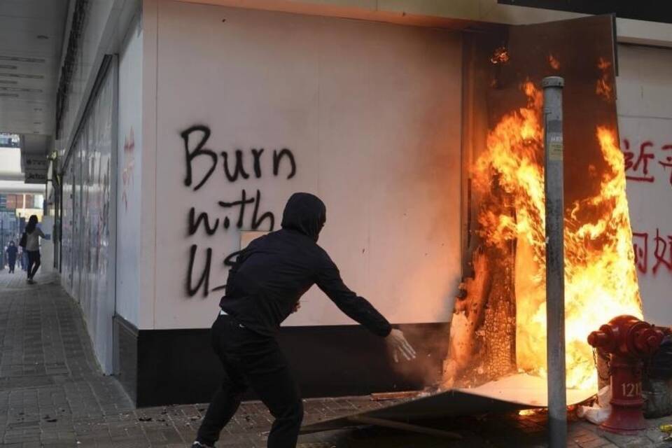 Proteste in Hongkong