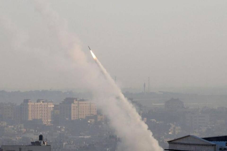 Palästinensische Rakete Palästinensische Rakete