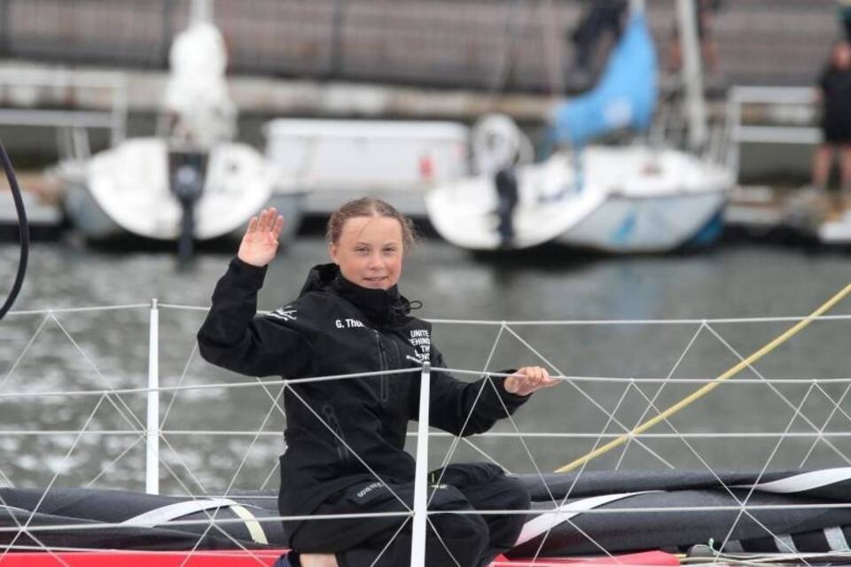 Greta Thunberg segelt zu Weltklimakonferenz
