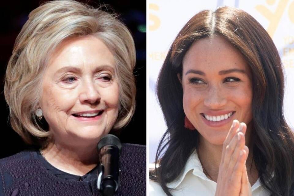 Hillary Clinton & Herzogin Meghan Hillary Clinton & Herzogin Meghan