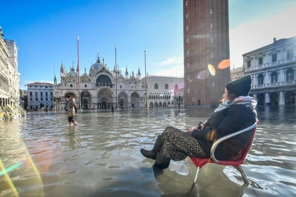 Platz im Wasser