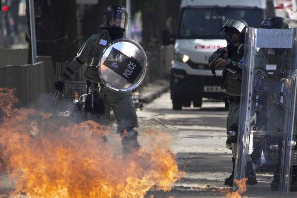 Proteste in Hongkong