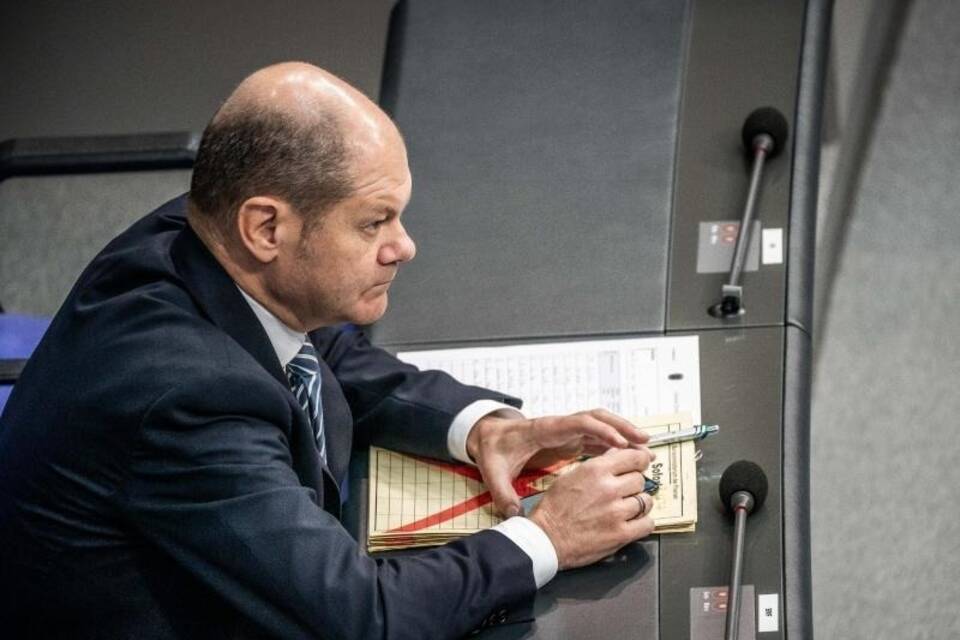 Finanzminister Scholz Finanzminister Scholz