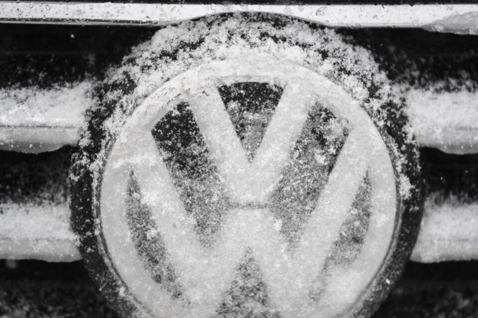 Frostiges VW-Logo