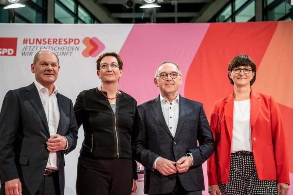 Bewerber-Duos für SPD-Vorsitz Bewerber-Duos für SPD-Vorsitz