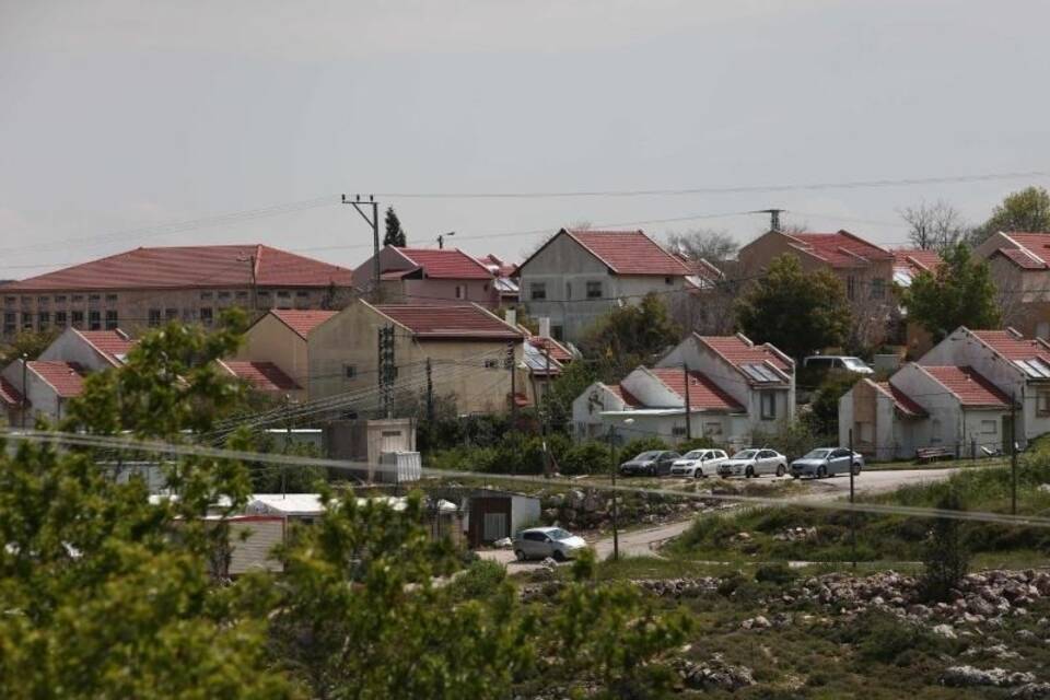 Siedlungsbau im Westjordanland