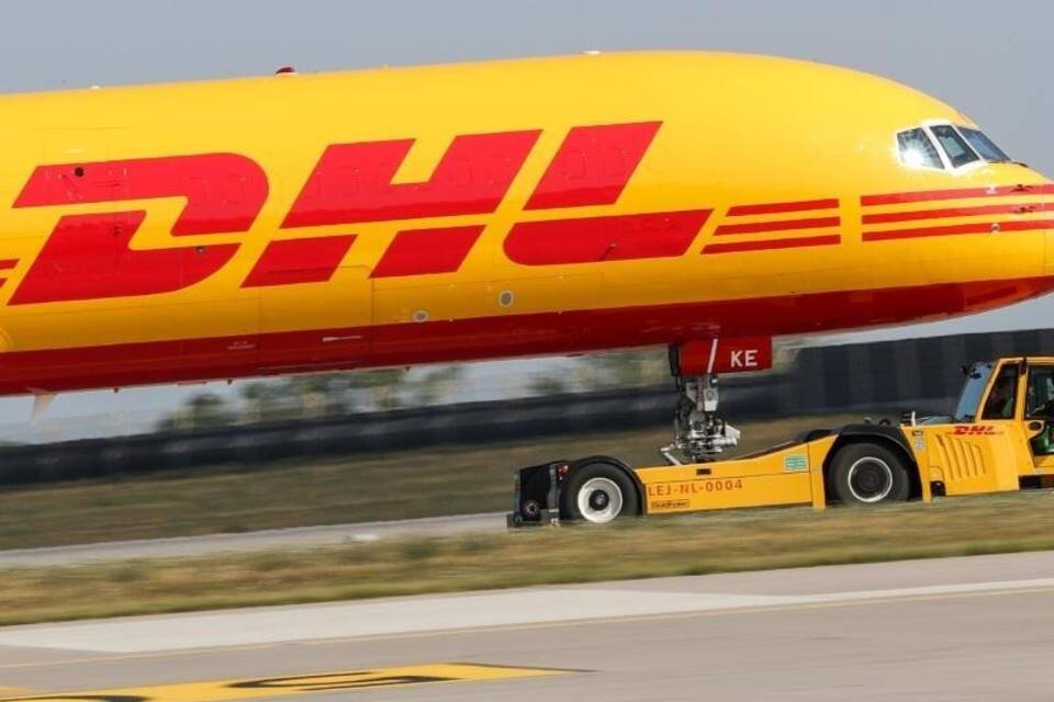 DHL-Flugzeug