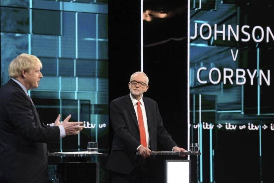 TV-Duell im Wahlkampf in Großbritannien TV-Duell im Wahlkampf in Großbritannien