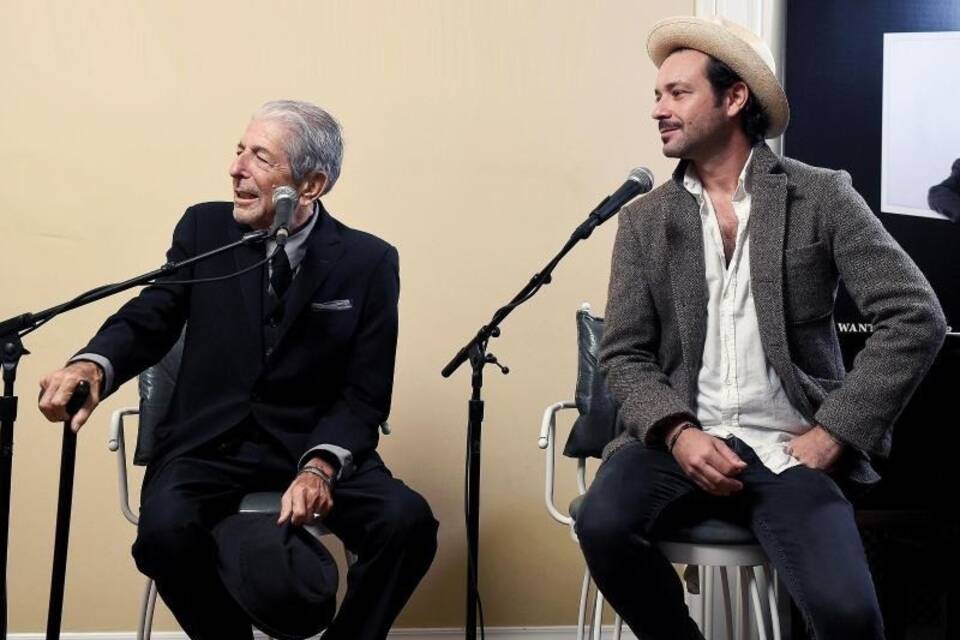 Leonard & Adam Cohen Leonard & Adam Cohen