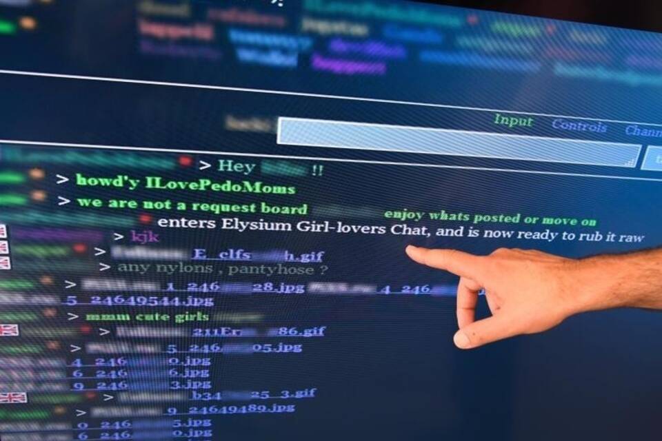 Kinderpornografie-Plattform Kinderpornografie-Plattform