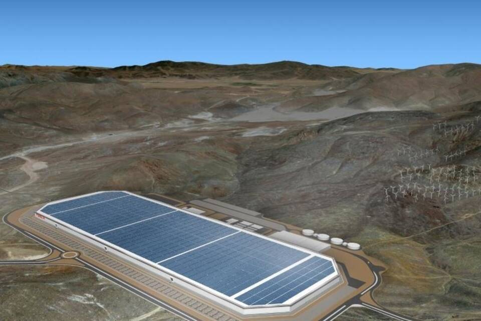 Tesla-Batteriefabrik