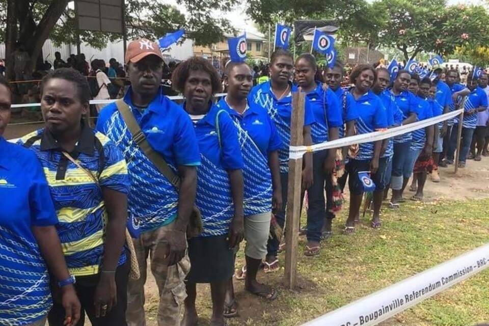 Wahlen in Bougainville
