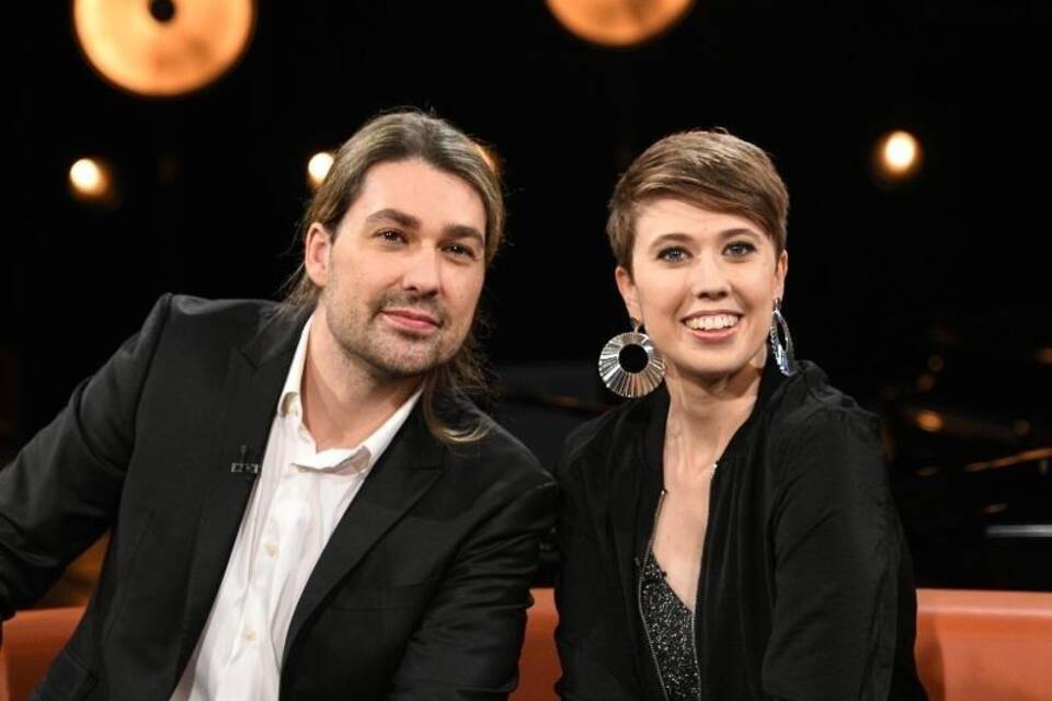 David Garrett und Elena Bongartz David Garrett und Elena Bongartz