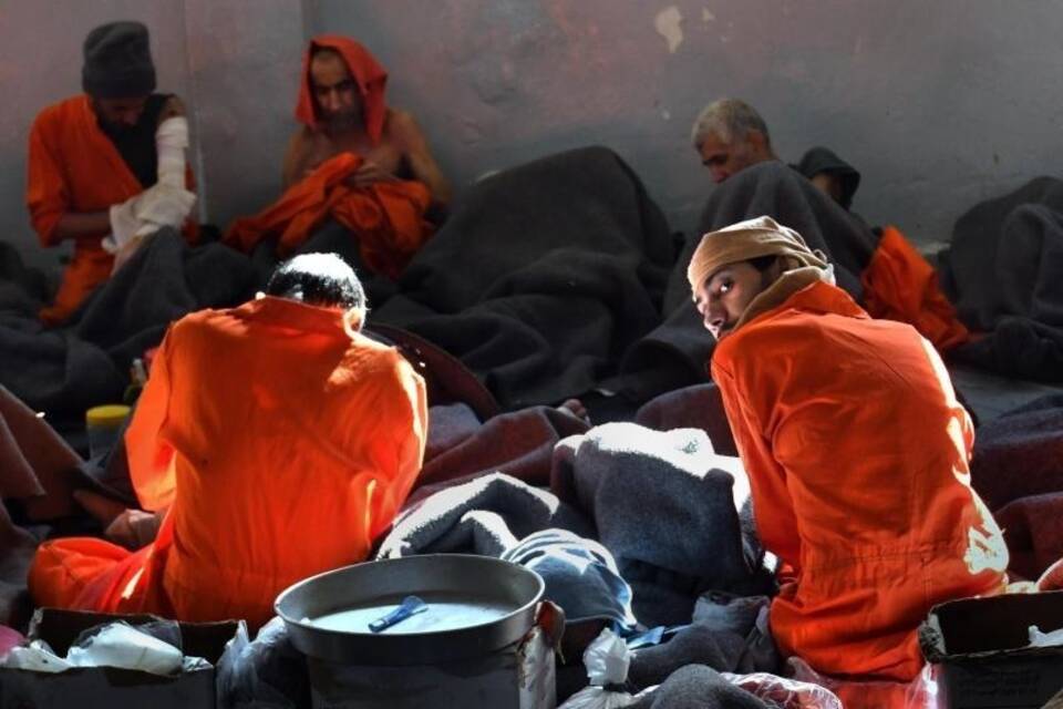 IS-Gefängnis in Syrien IS-Gefängnis in Syrien
