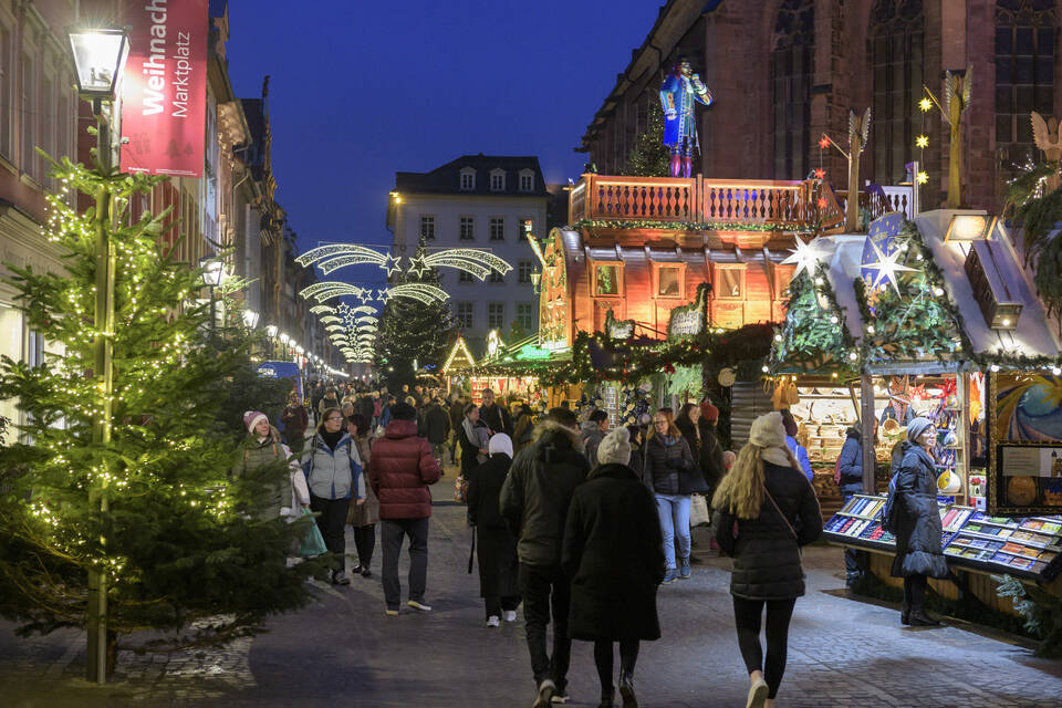 Heidelberg Start in die WeihnachtsmarktGlückseligkeit (plus