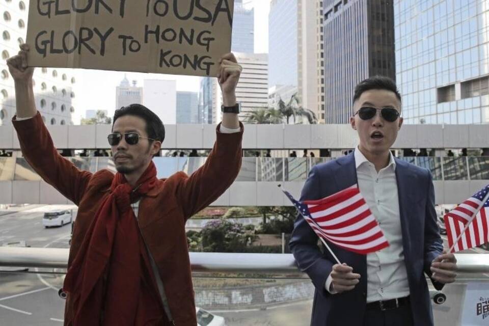 Proteste in Hongkong