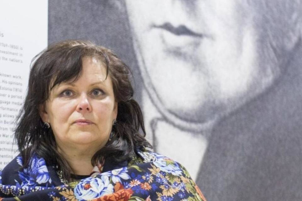 Kuratorin Aija Taimina Kuratorin Aija Taimina