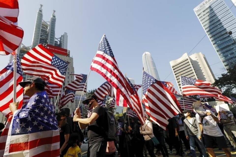 Proteste in Hongkong