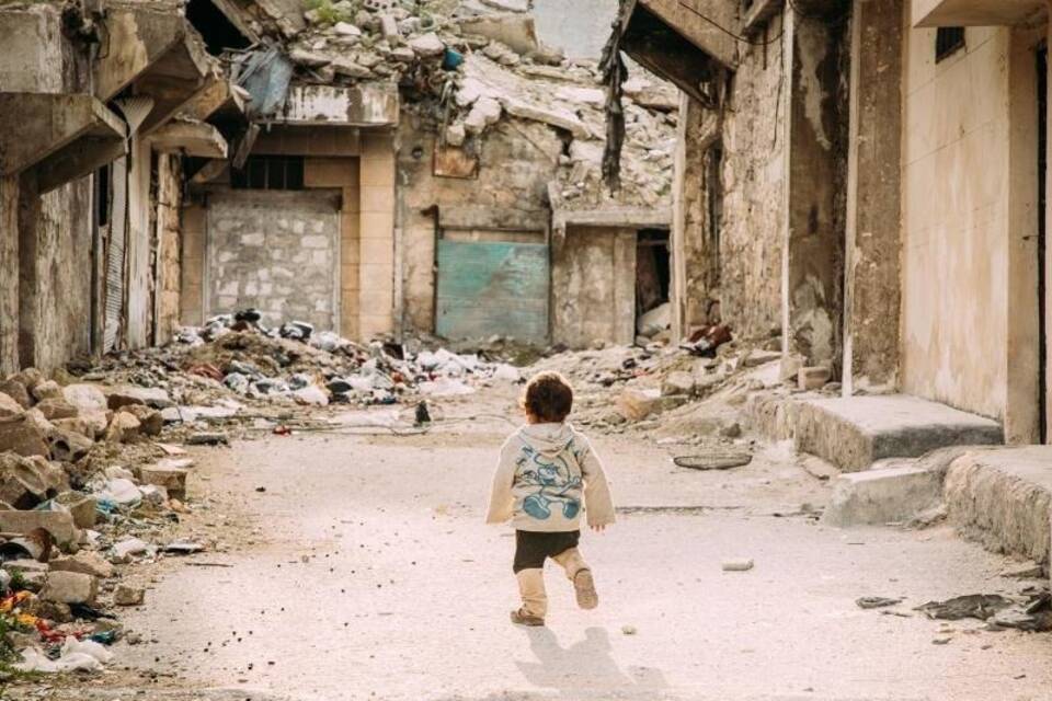 Zerstörung in Syrien Zerstörung in Syrien