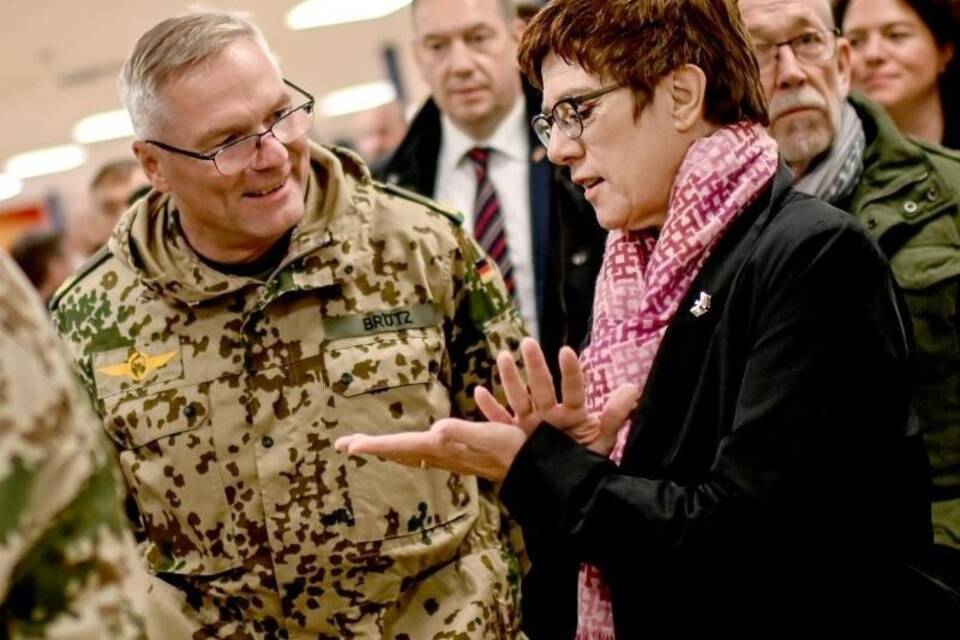 Kramp-Karrenbauer in Afghanistan