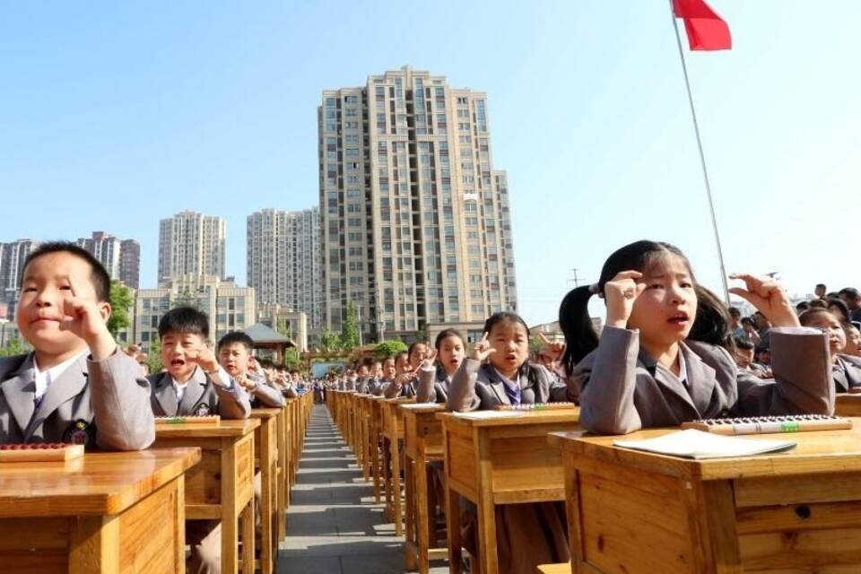 Chinesische Schüler
