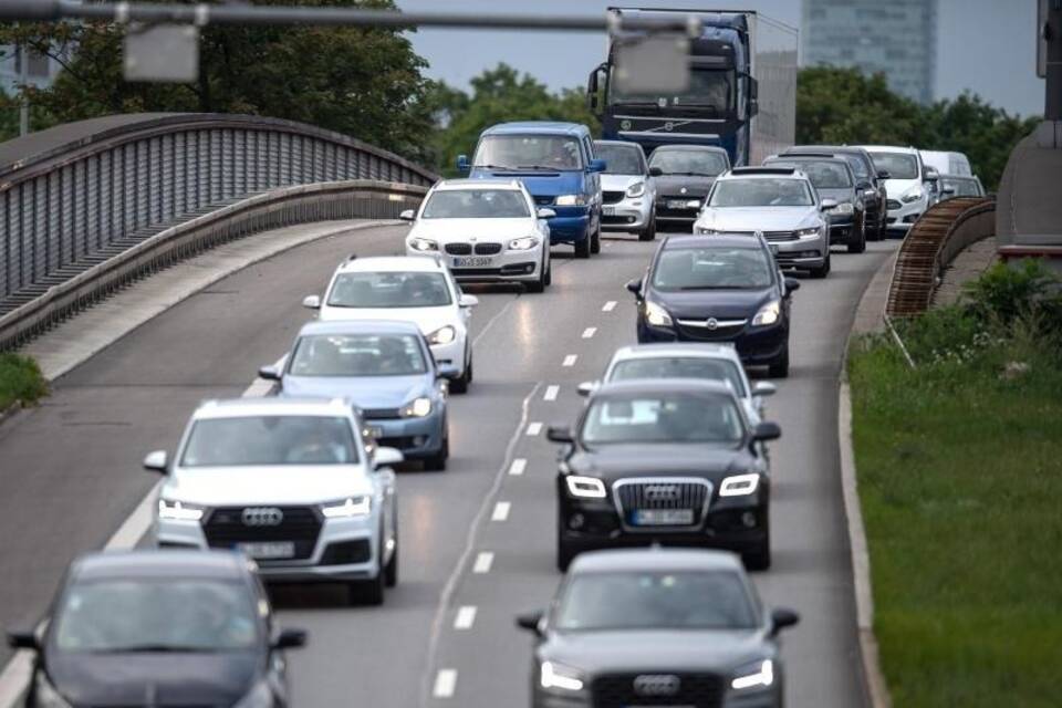 Verkehr bei München