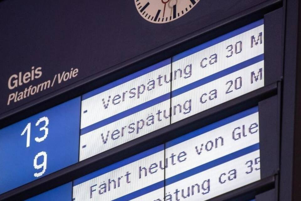 Verspätungen bei der Bahn Verspätungen bei der Bahn