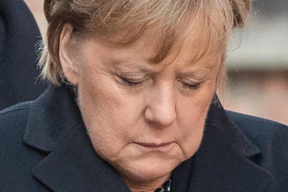 Merkel in Auschwitz Merkel in Auschwitz