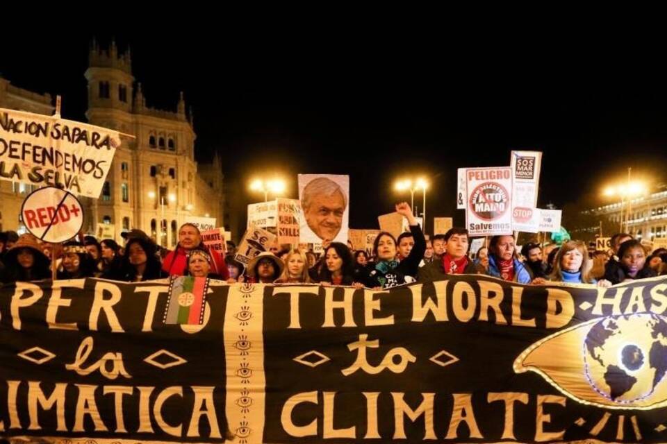 Demo in Madrid