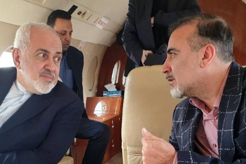 Mohammed Dschawad Sarif und Massud Soleimani Mohammed Dschawad Sarif und Massud Soleimani