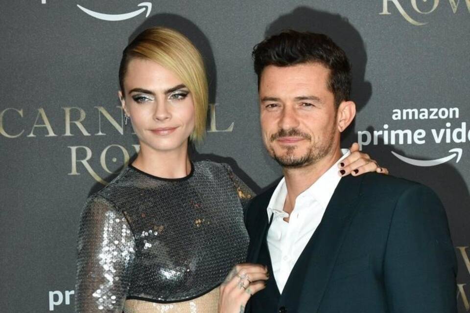 Orlando Bloom und Cara Delevingne Orlando Bloom und Cara Delevingne