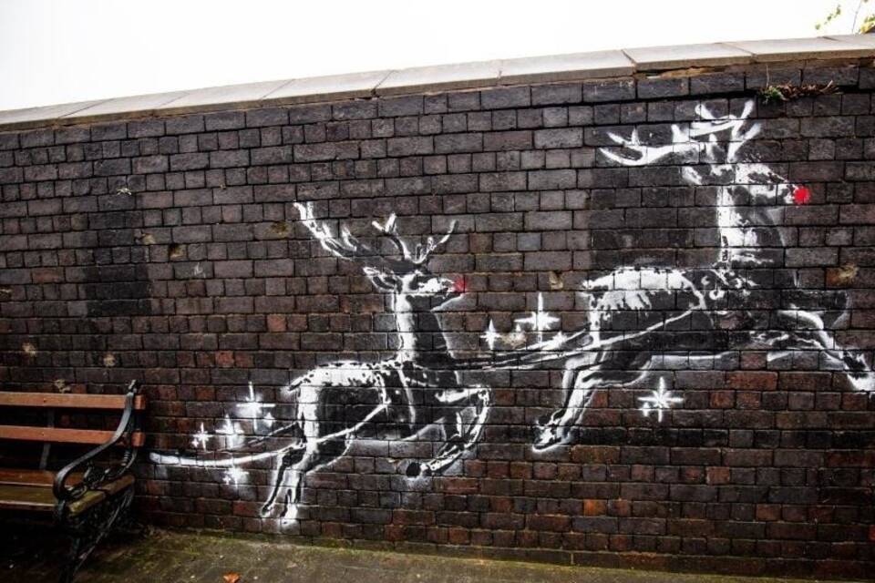 Banksy-Kunstwerk in Birmingham
