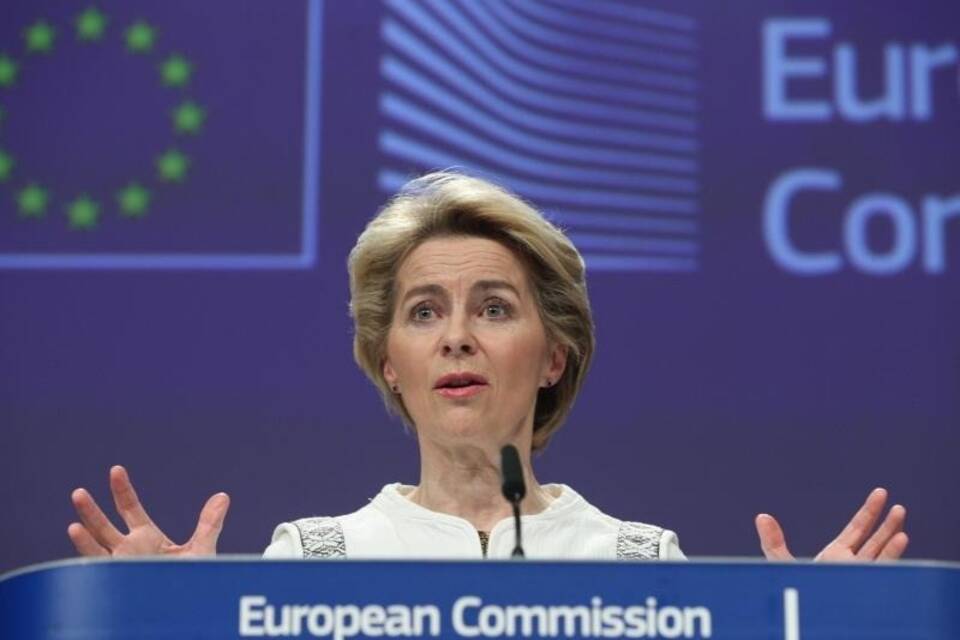 EU-Kommissionschefin Ursula von der Leyen EU-Kommissionschefin Ursula von der Leyen