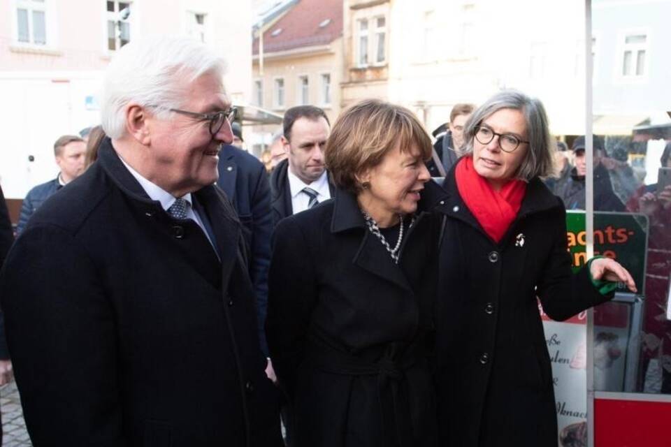 Bundespräsident besucht Pulsnitz Bundespräsident besucht Pulsnitz