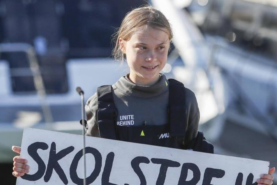 Klimaaktivistin Thunberg