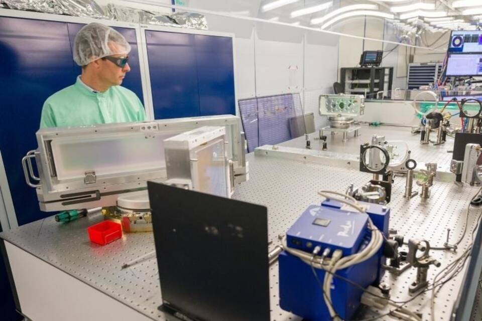 Laser für Blitzschutz-Forschungsprojekt Laser für Blitzschutz-Forschungsprojekt