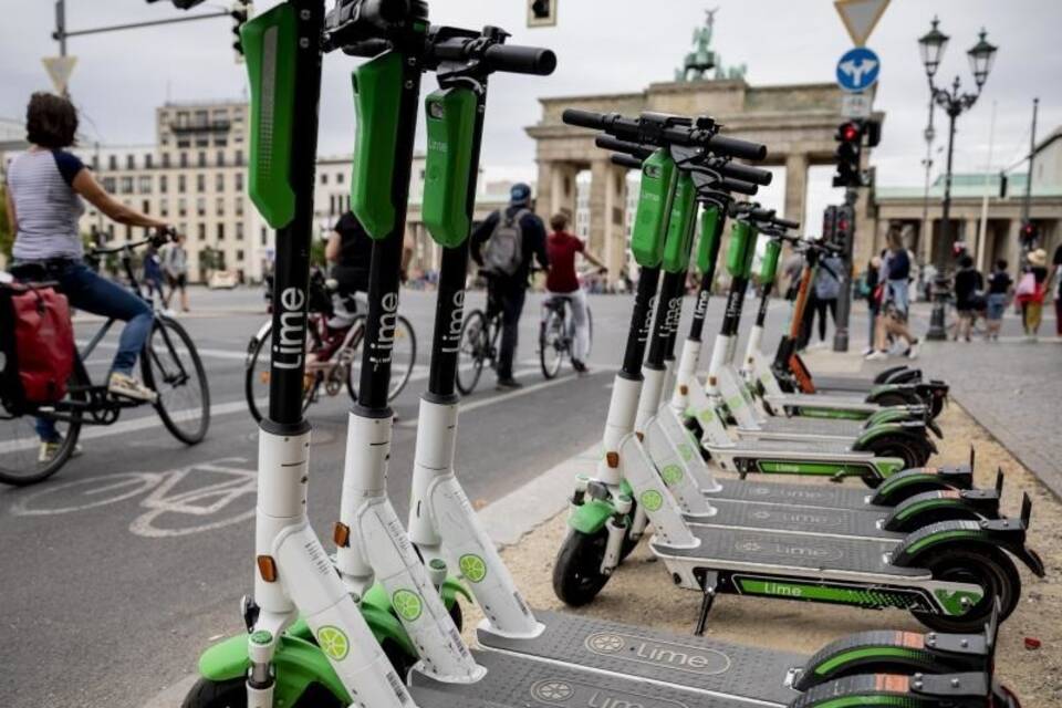 E-Scooter-Verleiher Lime E-Scooter-Verleiher Lime