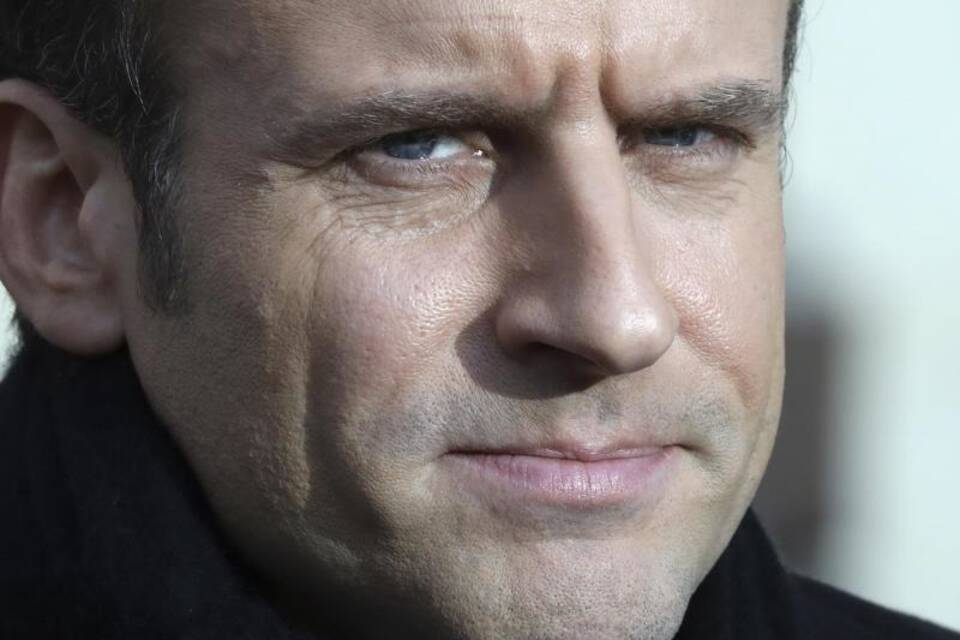 Präsident Emmanuel Macron Präsident Emmanuel Macron