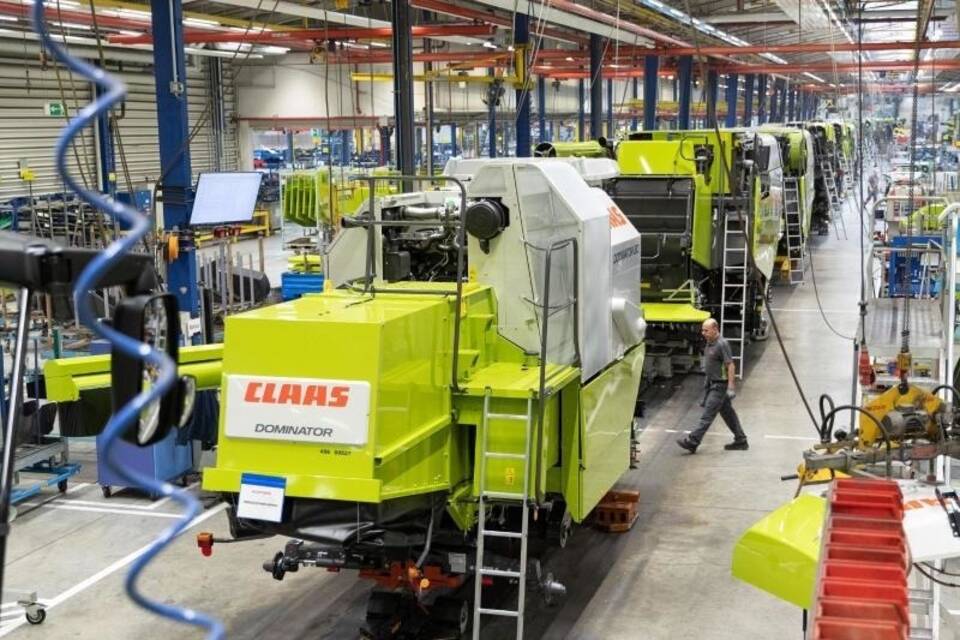 Produktion bei Claas Produktion bei Claas