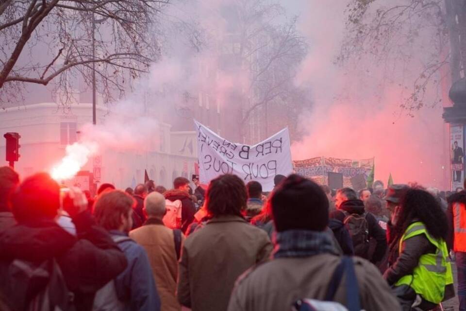 Streiks in Frankreich